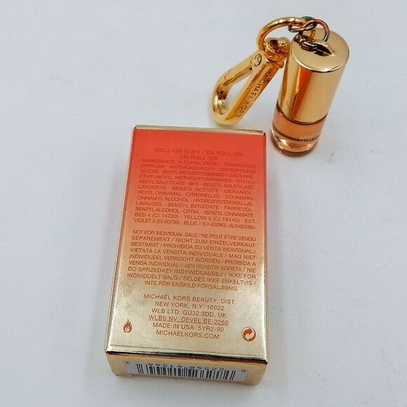 Michael Kors Wonderlust Eau De Parfum Keychain Rollerball .07 Fl. Oz. - Picture 3 of 4